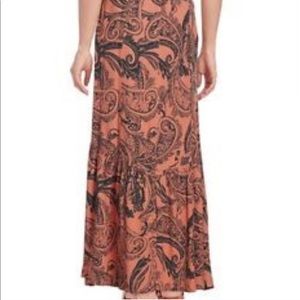 Free people maxi skirt